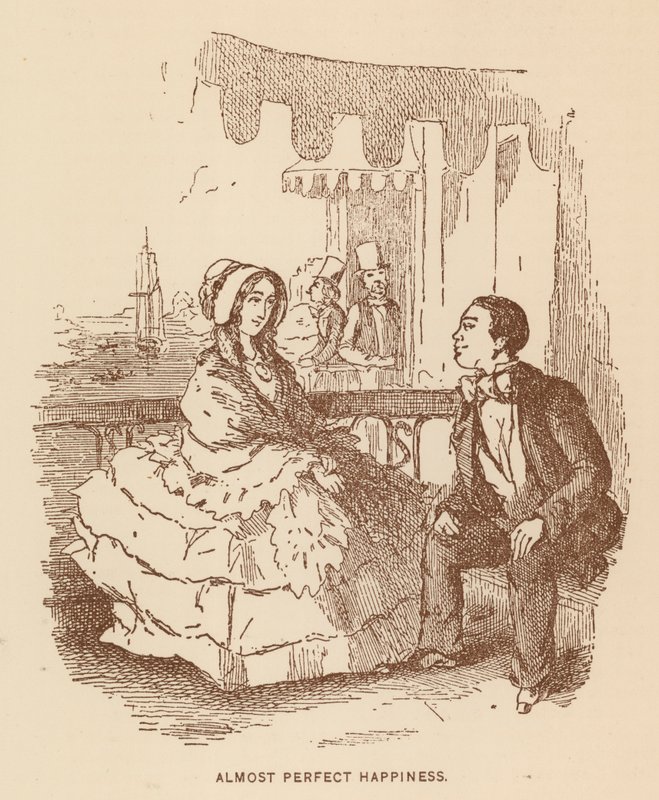Illustrazione per La storia di Pendennis di Thackeray da English School