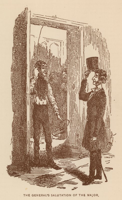 Illustrazione per La storia di Pendennis di Thackeray da English School