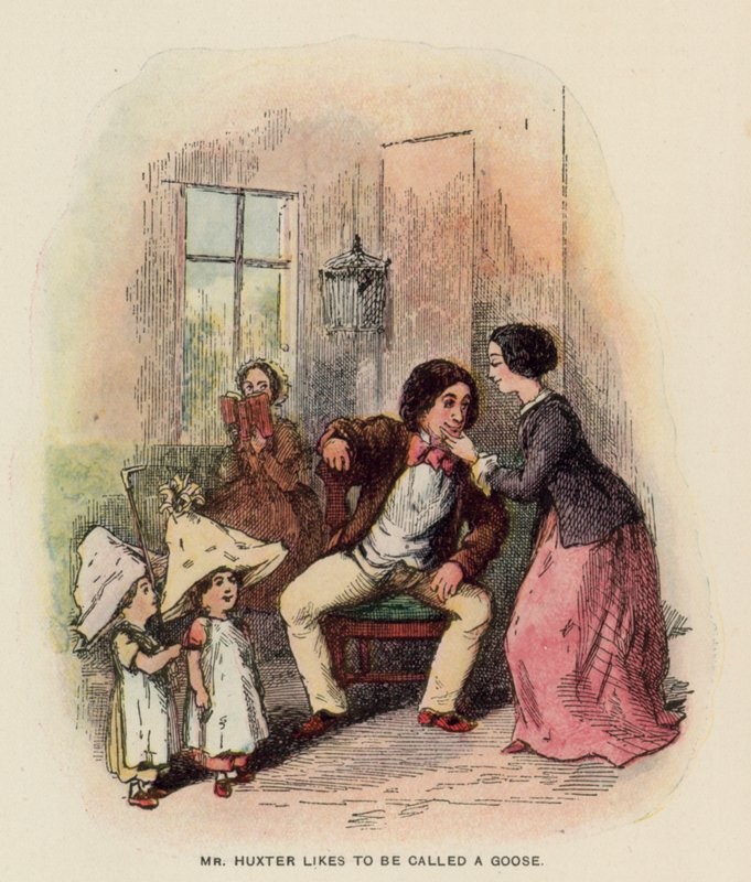 Illustrazione per La Storia di Pendennis di Thackeray da English School