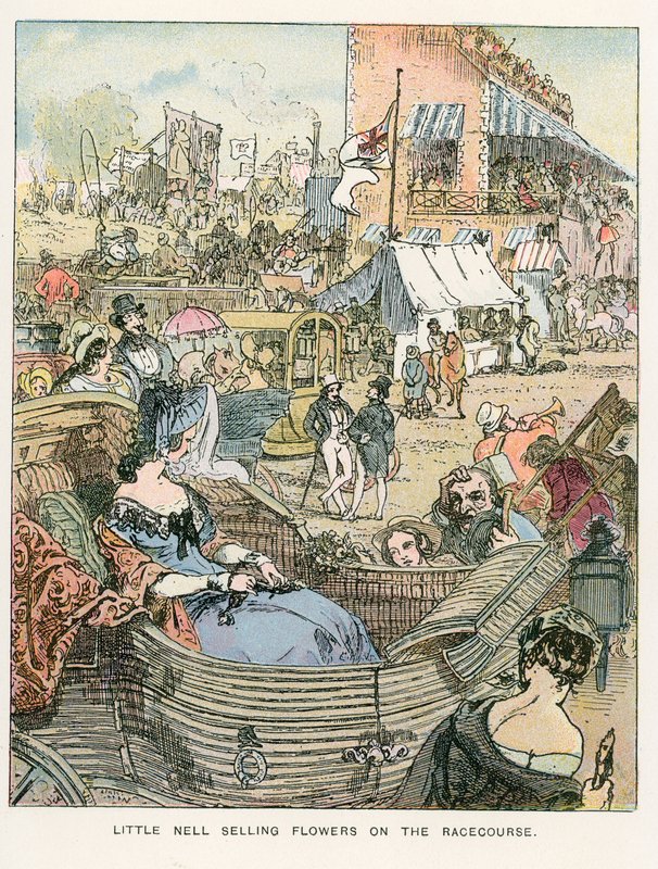 Illustrazione per The Old Curiosity Shop da English School