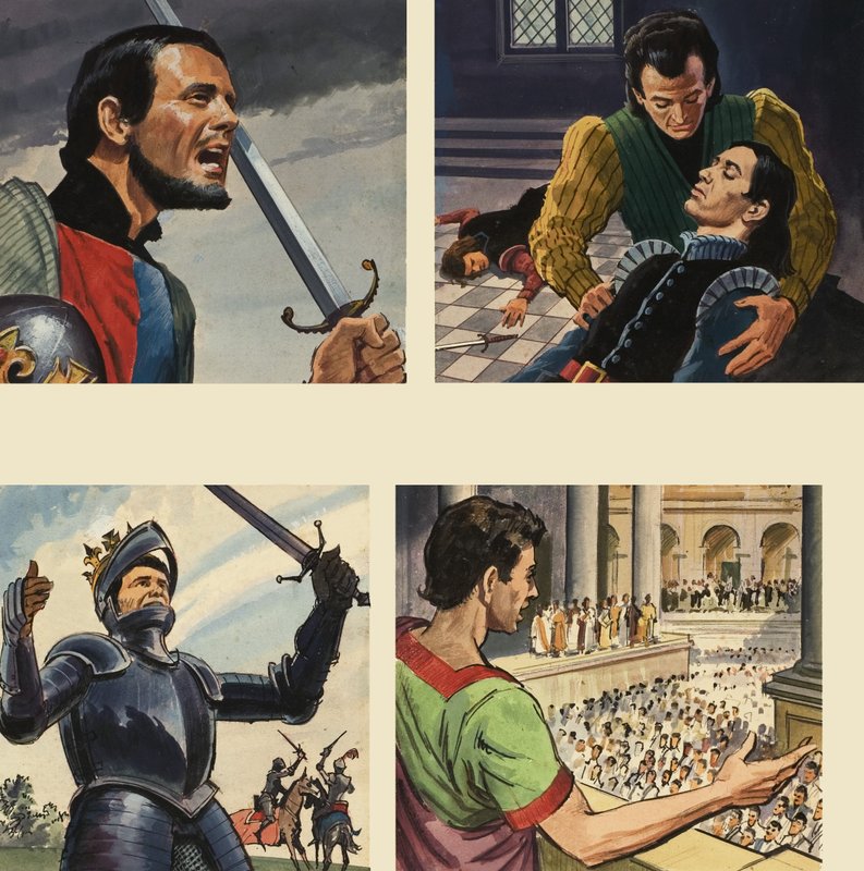 Immagini da Shakespeare da English School
