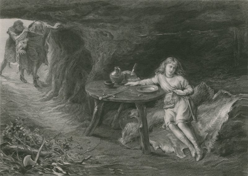Imogene nella caverna, Cimbelino da English School