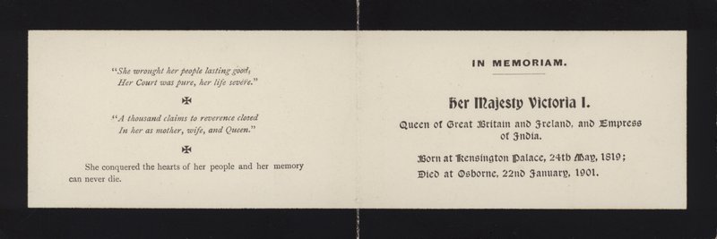 In Memoriam - Regina Vittoria da English School