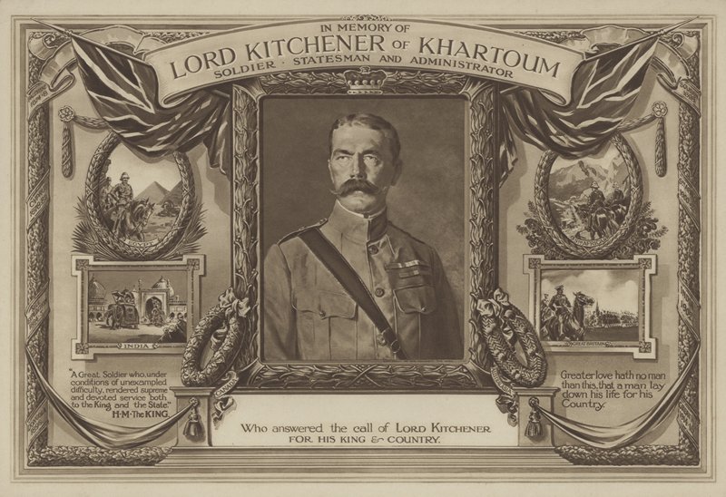 In memoria di Lord Kitchener di Khartoum da English School