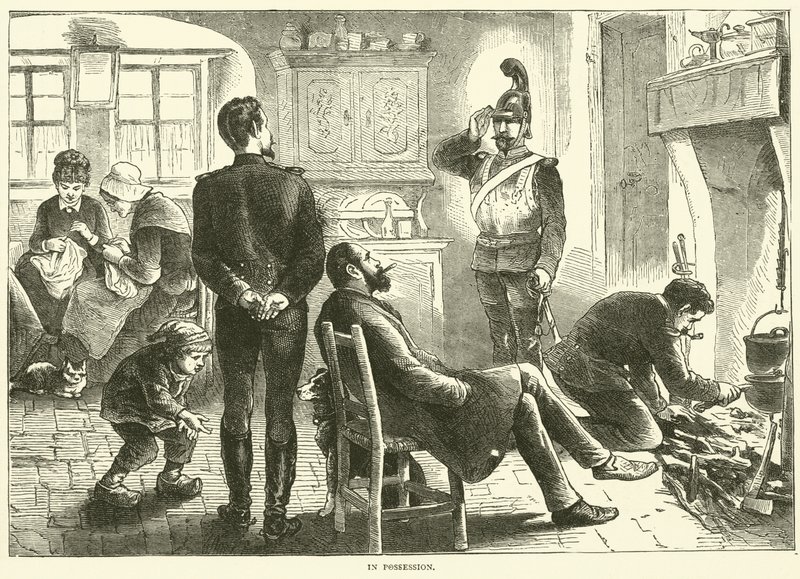 In possesso, dicembre 1870 da English School