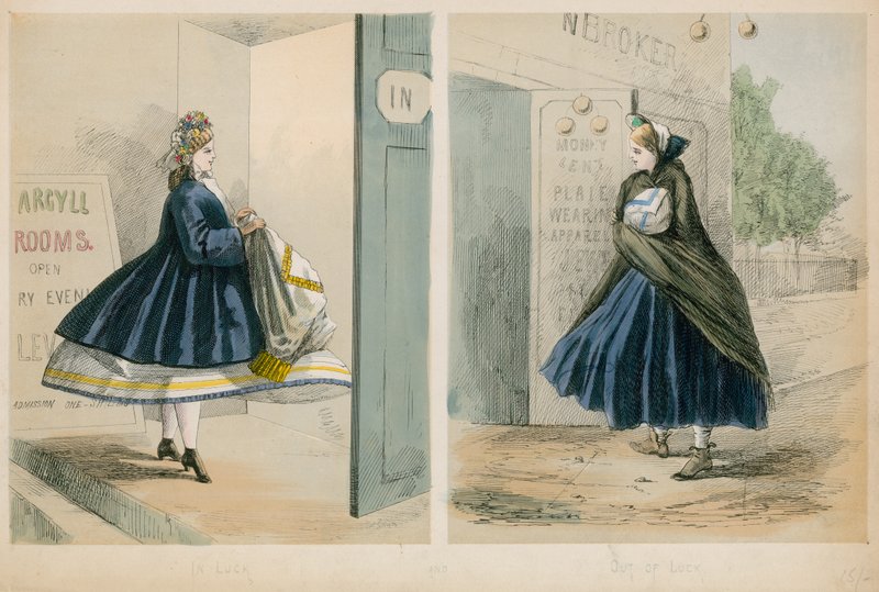 Fortunato e sfortunato; prostituzione da English School