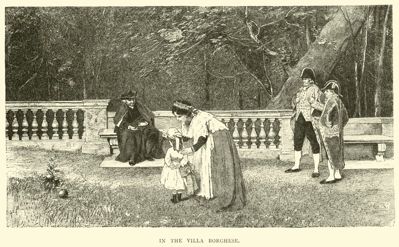 Nella Villa Borghese da English School