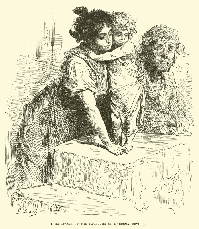 Abitanti del sobborgo di Marcena, Siviglia da English School