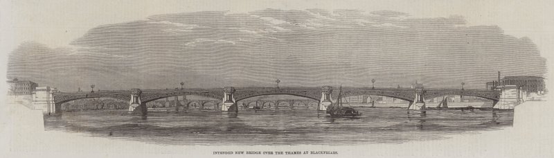 Nuovo ponte previsto sul Tamigi a Blackfriars da English School