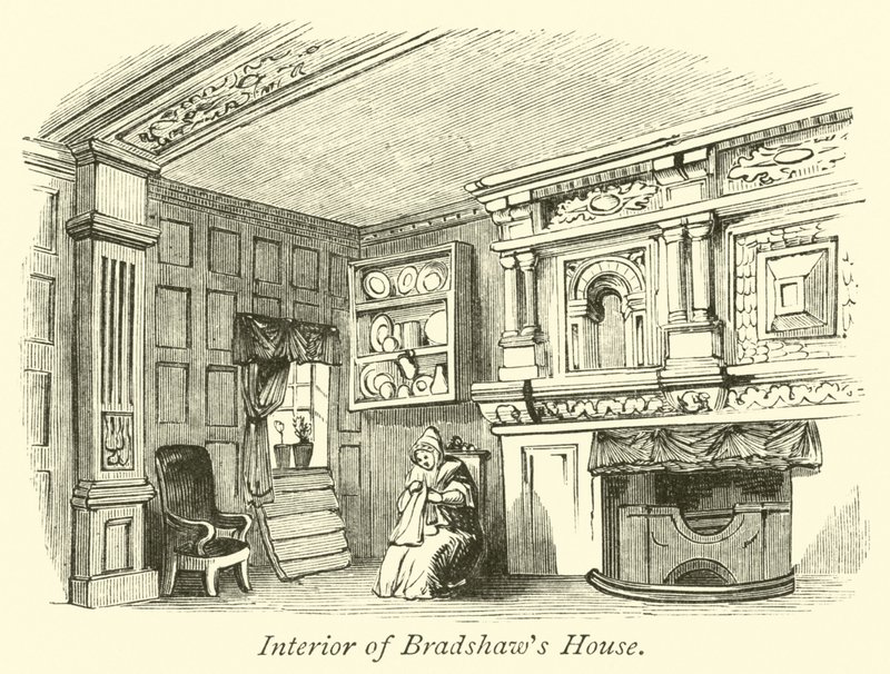 Interno della Casa di Bradshaw da English School