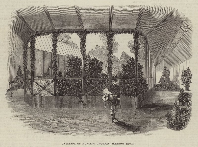 Interno dei terreni di caccia, Harrow Road da English School