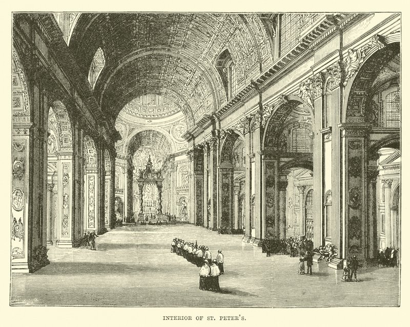 Interno di San Pietro da English School