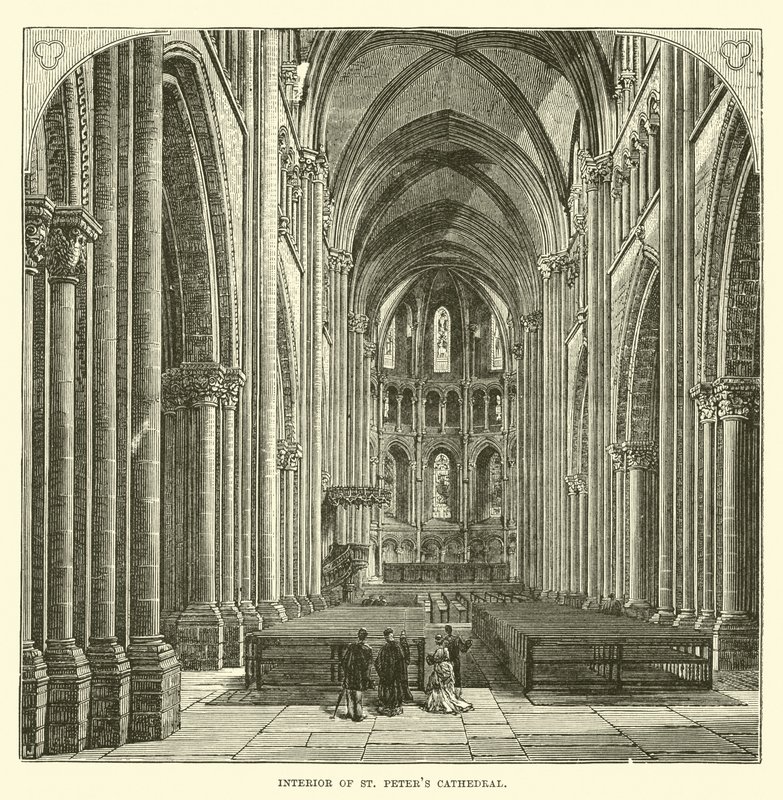 Interno della Cattedrale di San Pietro da English School