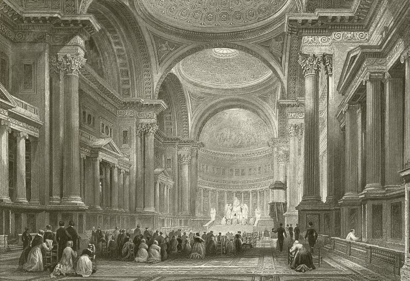 Interno della Madeleine - Parigi da English School