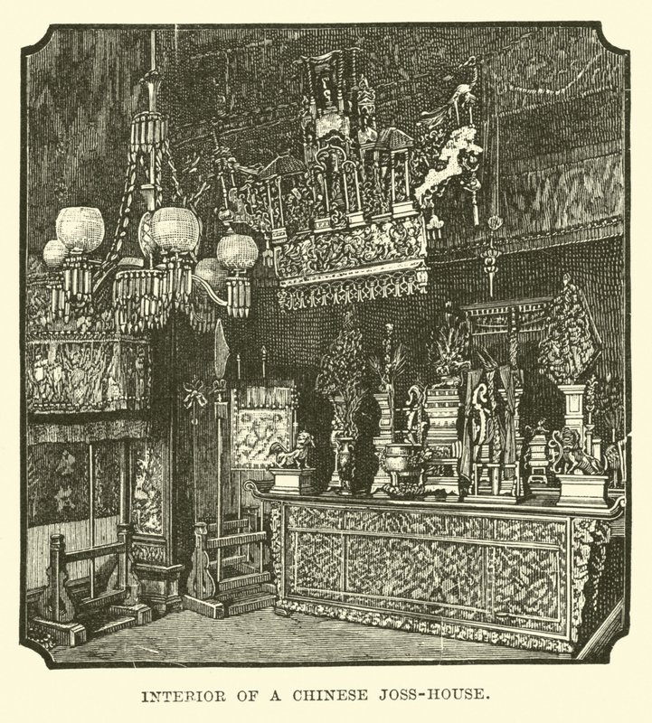 Interno di una Casa di Preghiera Cinese da English School