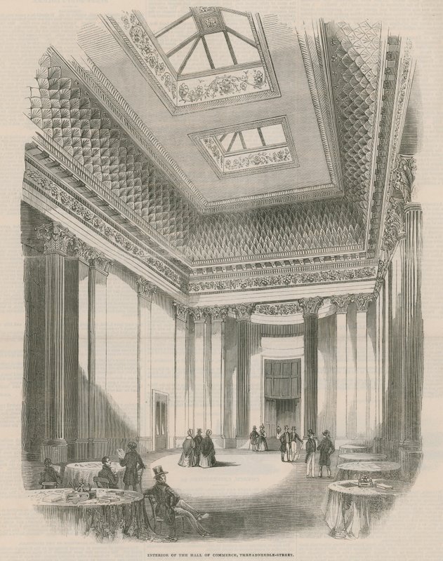 Interno della Hall of Commerce da English School