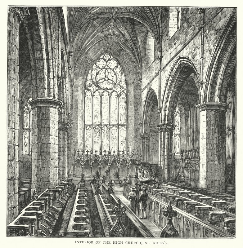 Interno della Chiesa Alta, San Giles da English School