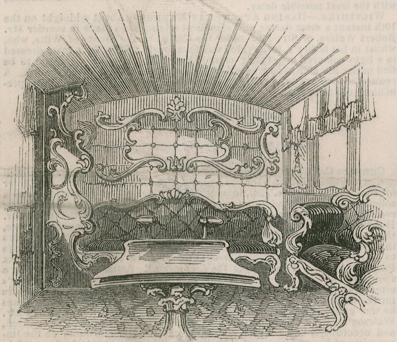 Interno del vagone reale da English School