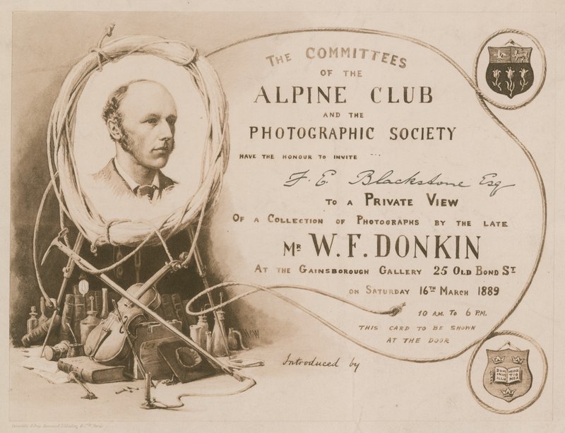 Invito dal Club Alpino e dalla Società Fotografica da English School