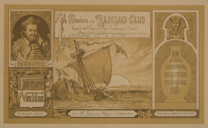 Invito al Club Rabelais da English School