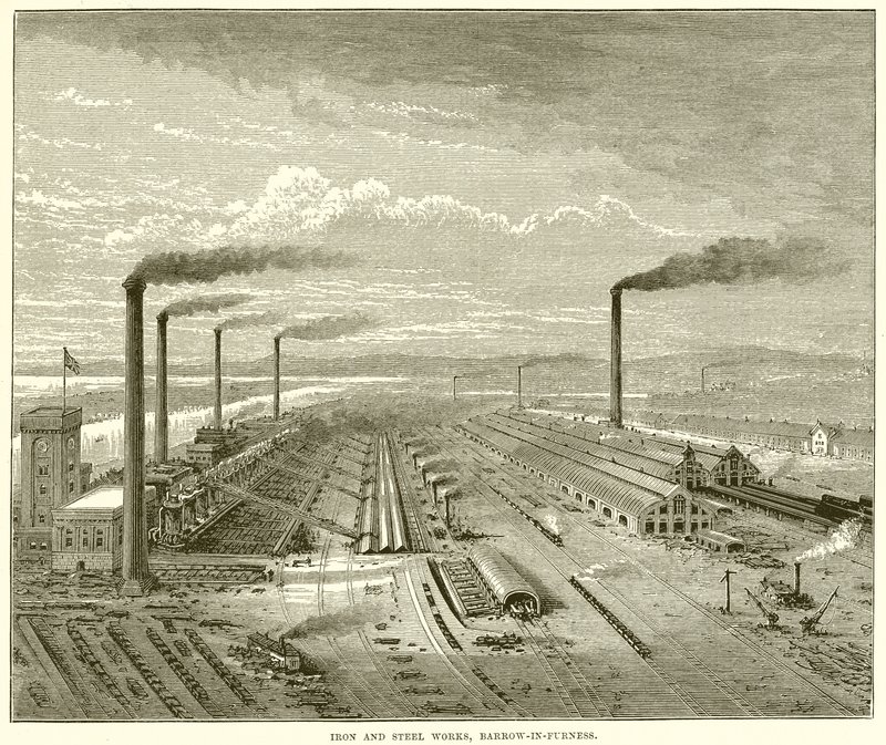 Fonderie di Ferro e Acciaio, Barrow-in-Furness da English School
