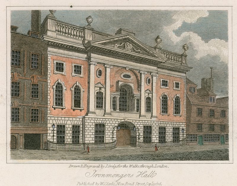 Ironmongers Hall, Londra da English School
