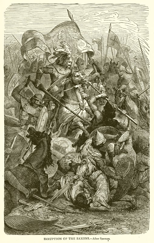 Irruzione dei sassoni da English School