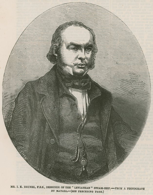 Isambard Kingdom Brunel, designer del piroscafo Leviathan da English School
