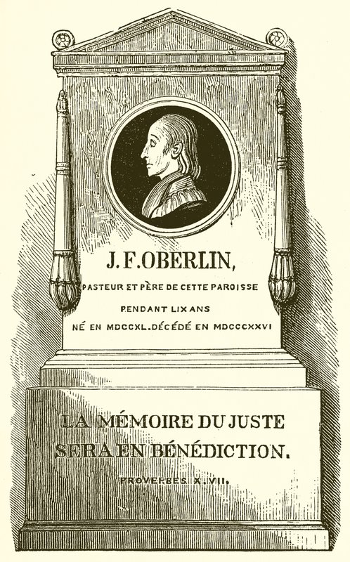 Memoriale di J. F. Oberlin da English School