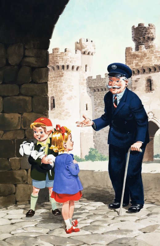 Jack e Jill e il vecchio castello da English School