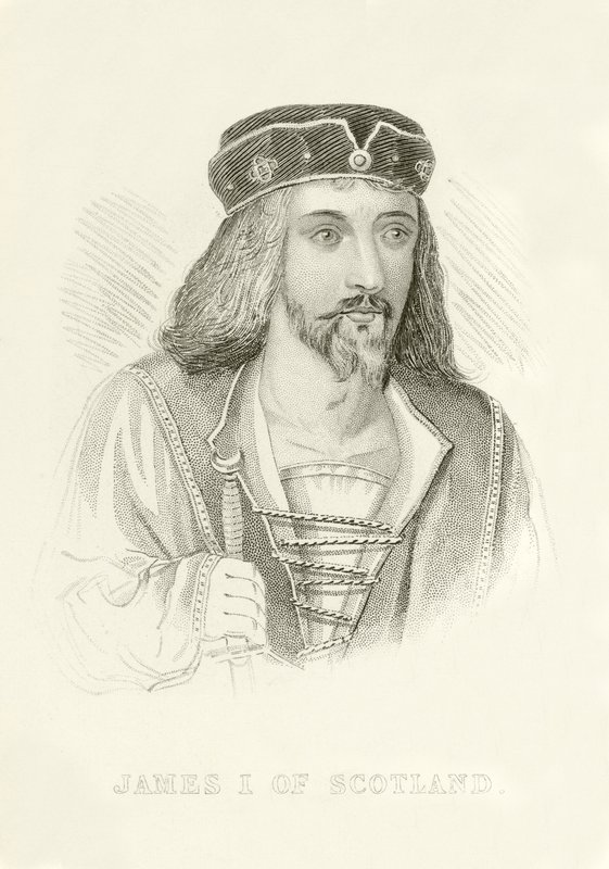 Giacomo I di Scozia da English School