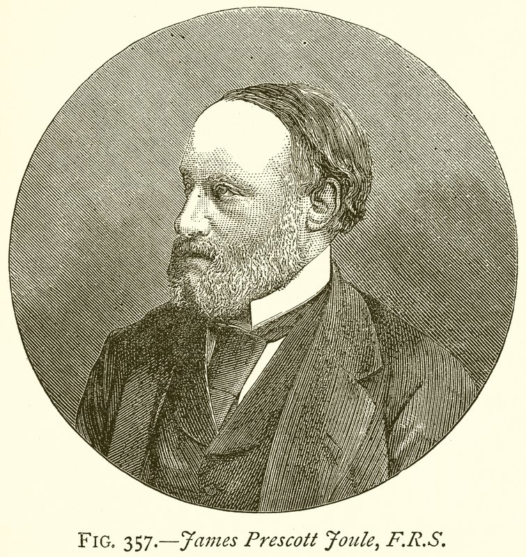 James Prescott Joule, F.R.S da English School