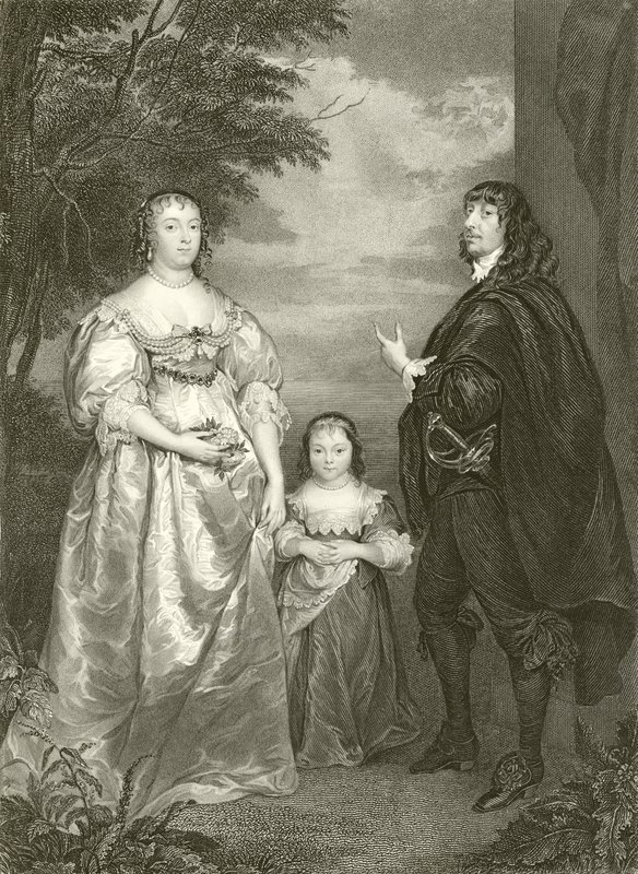 James Stanley 7°, Conte di Derby e Charlotte de la Tremouille, sua Contessa da English School