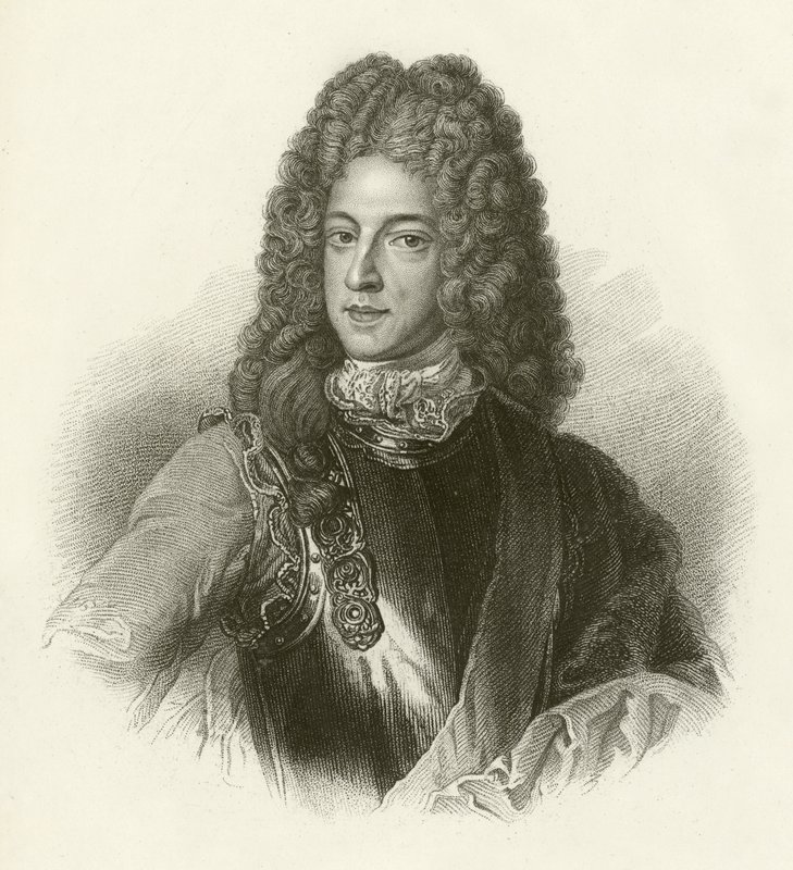 James Stuart, il Cavaliere di San Giorgio da English School
