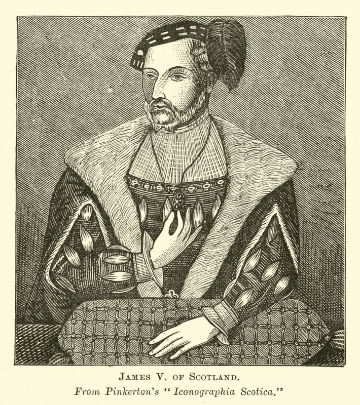 Giacomo V di Scozia da English School