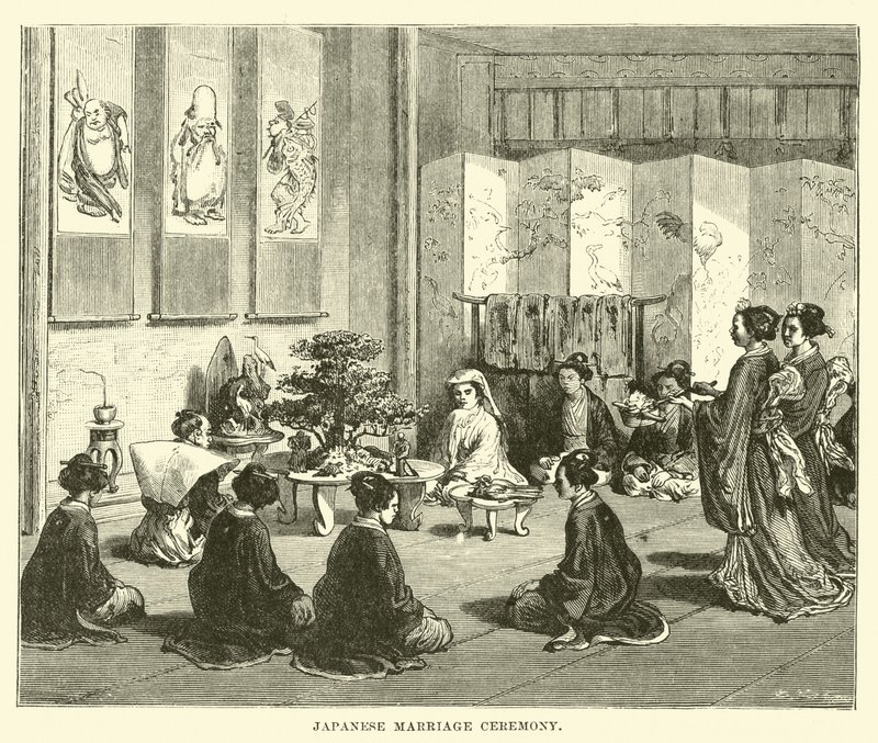 Cerimonia di matrimonio giapponese da English School