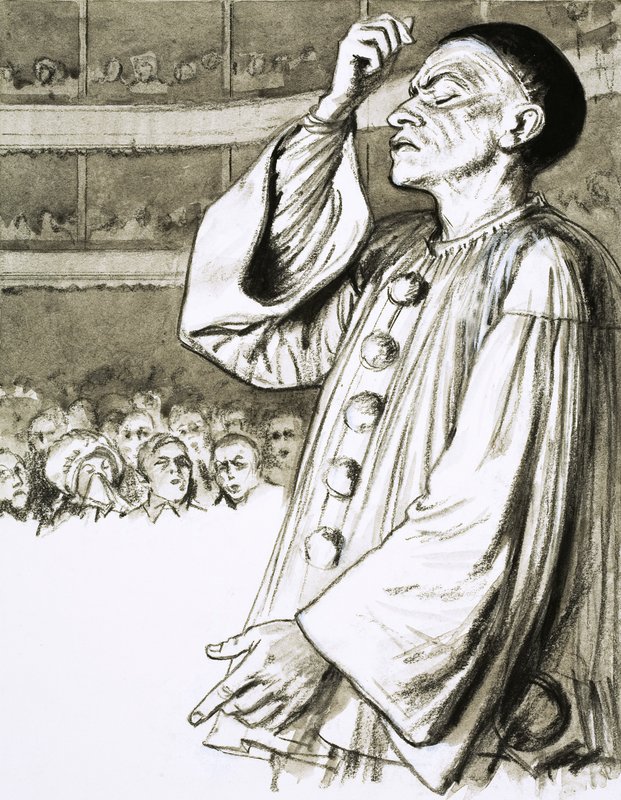 Jean Gaspard Deburau, noto anche come il clown Pierrot da English School