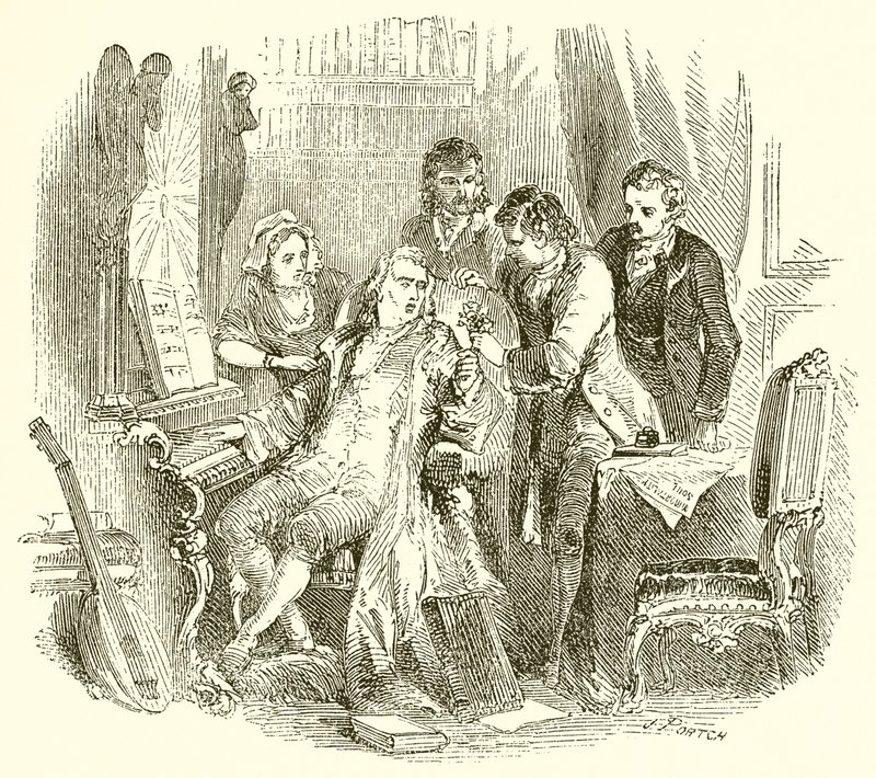 Jean Paul Richter al pianoforte da English School