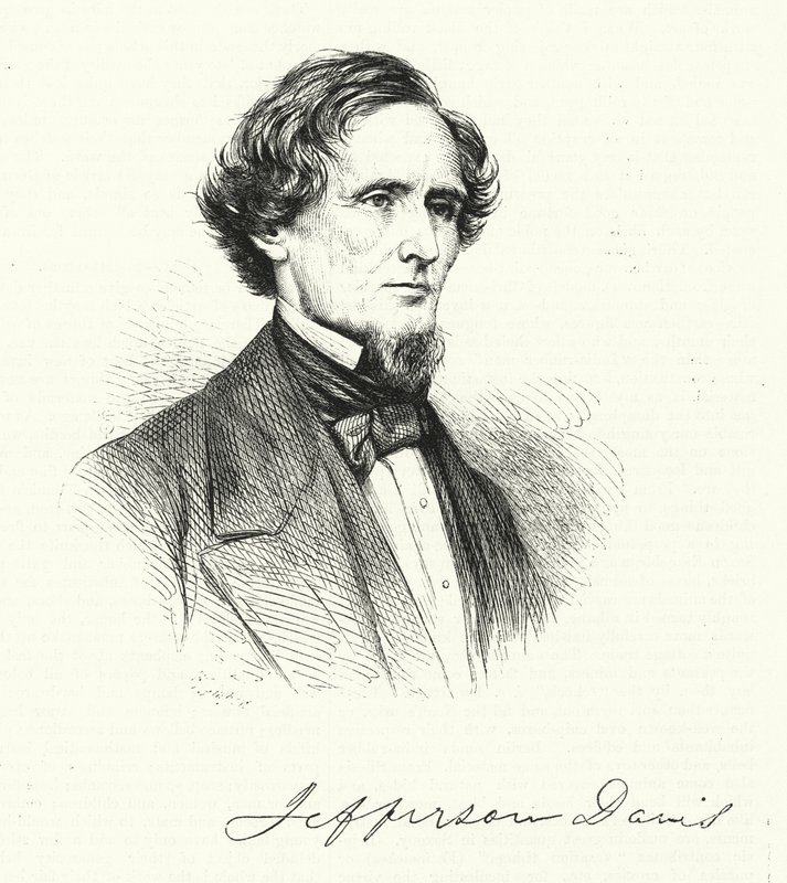Jefferson Davis (incisione) da English School
