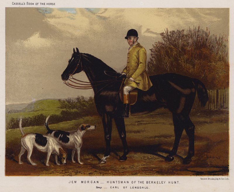 Jem Morgan, cacciatore del Berkeley Hunt, Temp, Conte di Lonsdale da English School