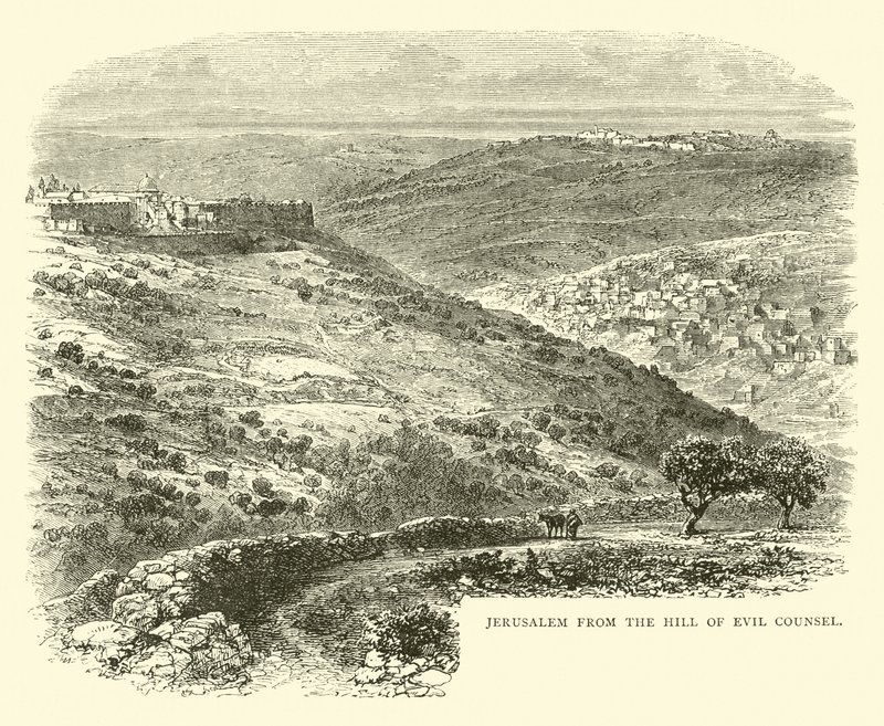 Gerusalemme dalla Collina del Cattivo Consiglio da English School