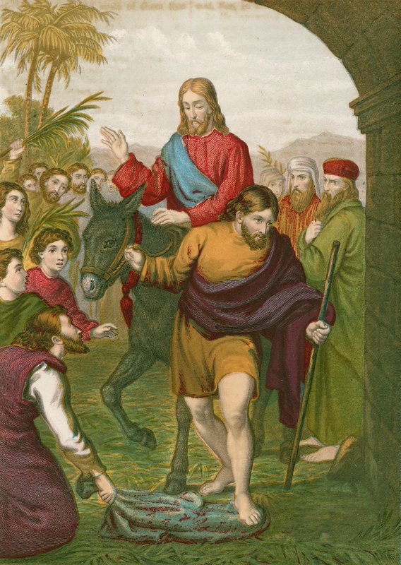 Ingresso di Gesù Cristo a Gerusalemme da English School