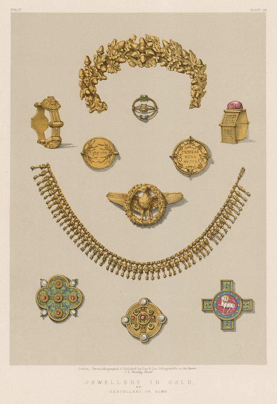 Gioielli in oro da English School