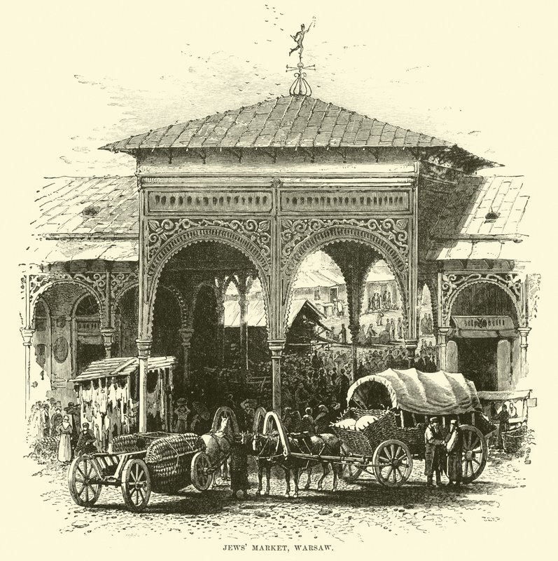 Mercato Ebraico, Varsavia da English School