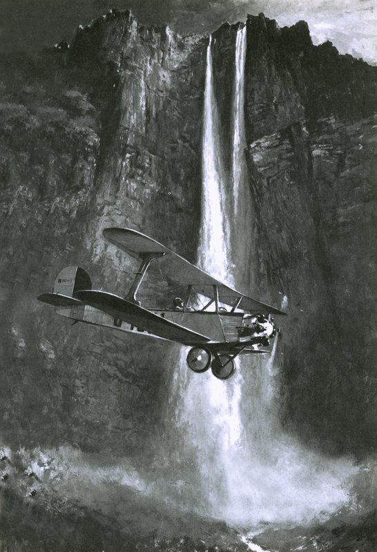 La scoperta di Jim Angel di quella che divenne nota come le Cascate Angel in Venezuela da English School
