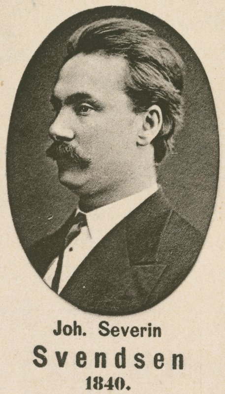 Johan Severin Svendsen da English School
