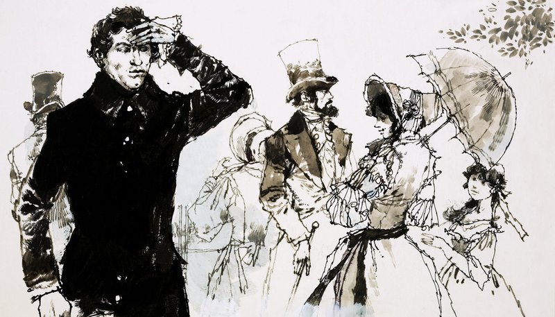 Johann Strauss padre nel suo cappotto abbottonato da English School