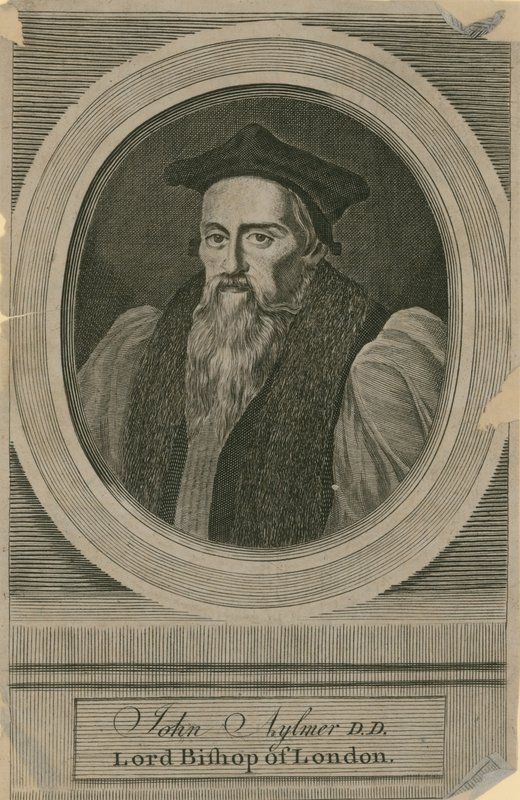 John Aylmer, Vescovo di Londra da English School