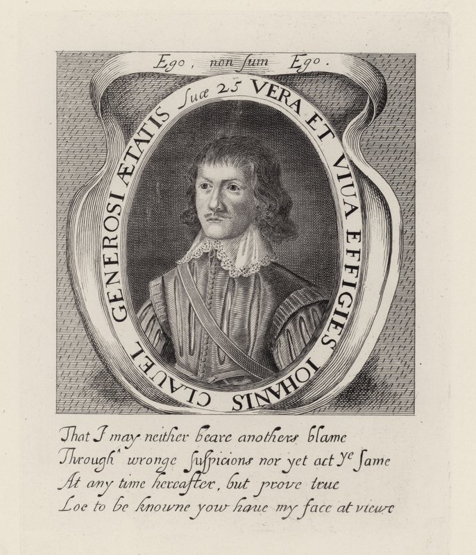John Clavel (incisione) da English School