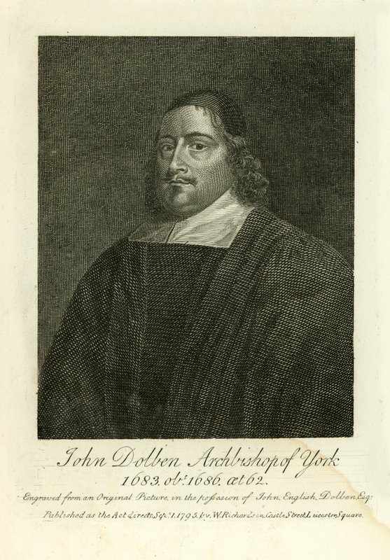 John Dolben, Arcivescovo di York da English School